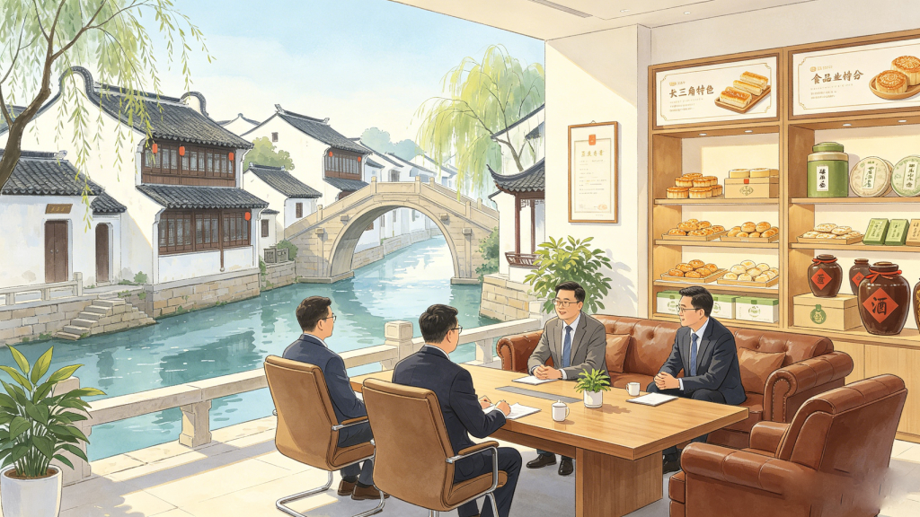 长三角食企需求对接会